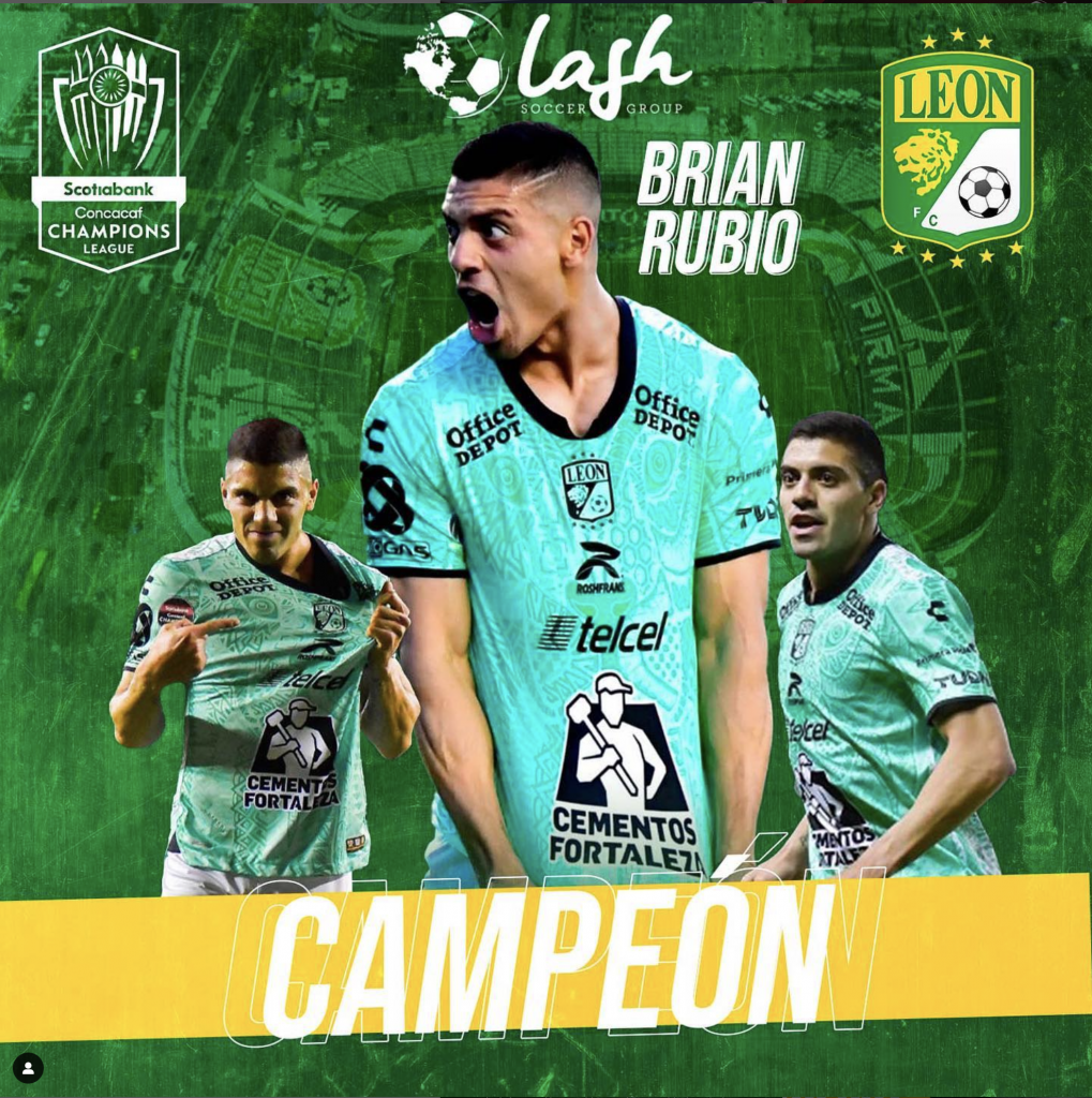 BRIAN RUBIO-CAMPEÓN CONCACAF